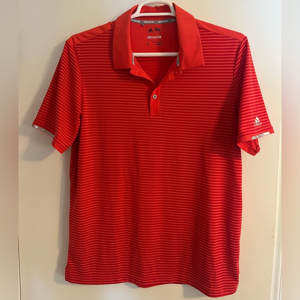 Adidas Climacool Golf Polo size L.